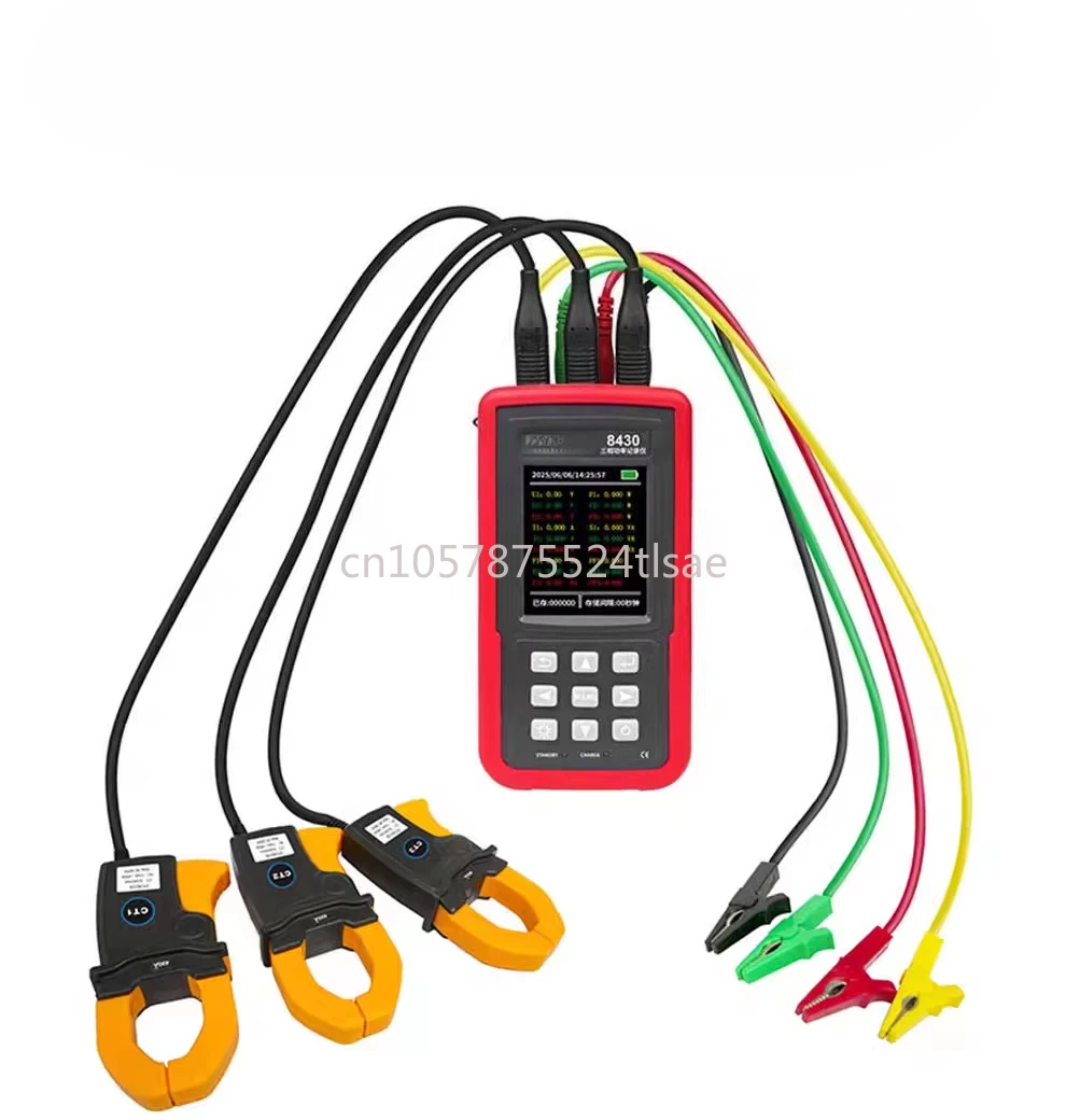 8400 Single-phase/8430 Three-phase, Power Meter Voltage and Current Detection Recorder
8400 Single-phase/8430 Three-phase, Power Meter Voltage and Current Detection Recorder