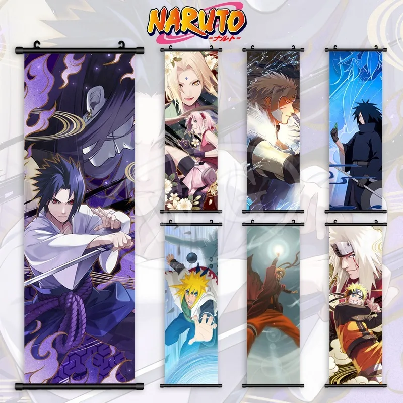 Naruto anime Naruto Sasuke poster hanging scroll painting bedroom decoration painting hanging painting
Naruto anime Naruto Sasuke poster hanging scroll painting bedroom decoration painting hanging painting