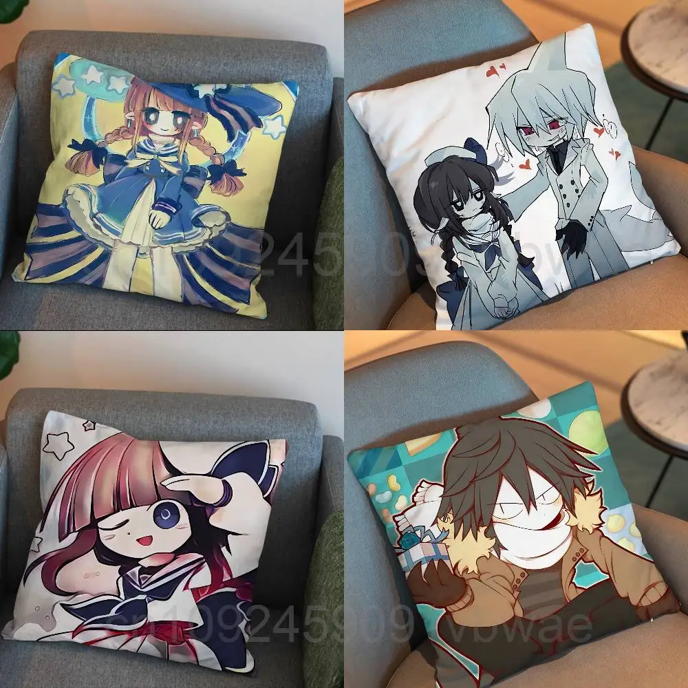 Syakesan Wadanohara Samekichi Pillow Case Anti-dustmite Pillowcase Invisible zipper silky short plush Sofa cushion cover
Syakesan Wadanohara Samekichi Pillow Case Anti-dustmite Pillowcase Invisible zipper silky short plush Sofa cushion cover