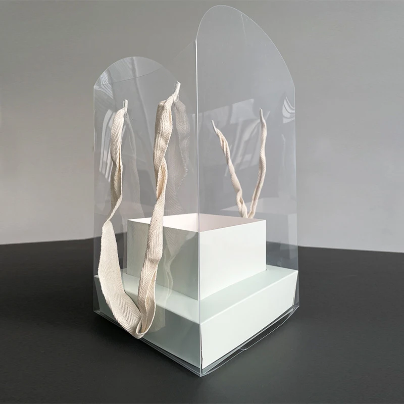 Rose Flower Hand Waterproof Transparent Packaging BoxFlower Art Arrangement Paper Box Portable Tote Florist Supplies Package
Rose Flower Hand Waterproof Transparent Packaging BoxFlower Art Arrangement Paper Box Portable Tote Florist Supplies Package
