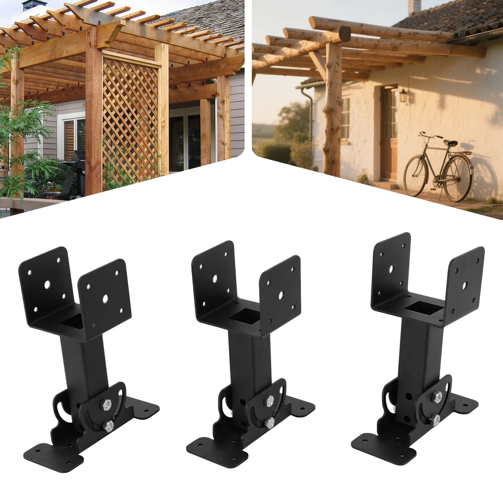 Iron Roof Beam Bracket High-class 180° Adjustable Heavy Duty Roof Riser Brackets
Iron Roof Beam Bracket High-class 180° Adjustable Heavy Duty Roof Riser Brackets