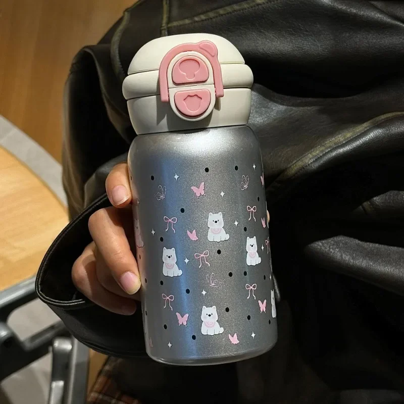 480ml Cute Cartoon Stainless Steel Straw Cup Portable Double Insulated Thermal Iced Tea Cup Student Pop Up Cup Gift
480ml Cute Cartoon Stainless Steel Straw Cup Portable Double Insulated Thermal Iced Tea Cup Student Pop Up Cup Gift