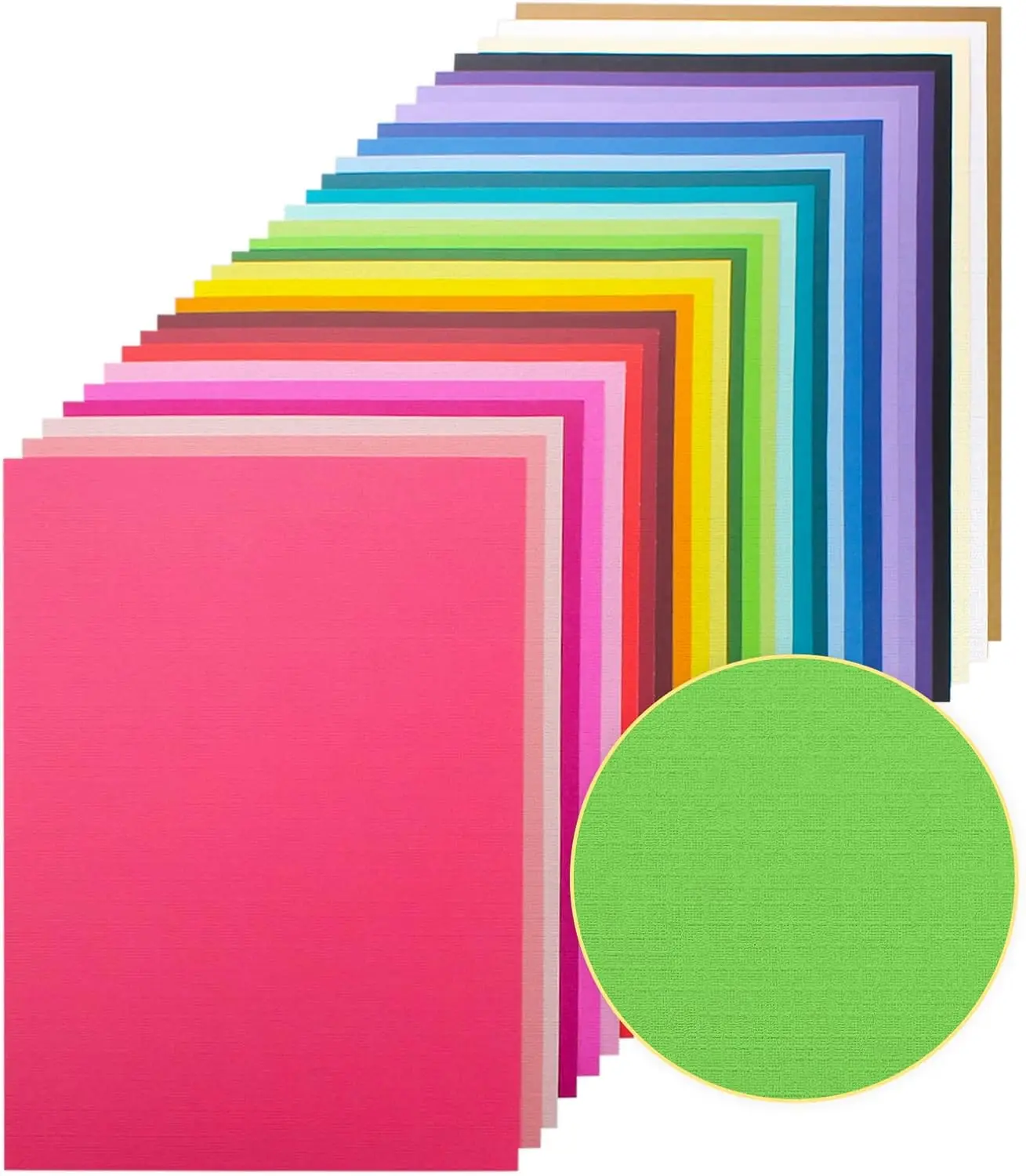 60 Sheets Textured Colorful Card Stock, 28 Colors, 250gsm, for Card Making & Scrapbooking
60 Sheets Textured Colorful Card Stock, 28 Colors, 250gsm, for Card Making & Scrapbooking