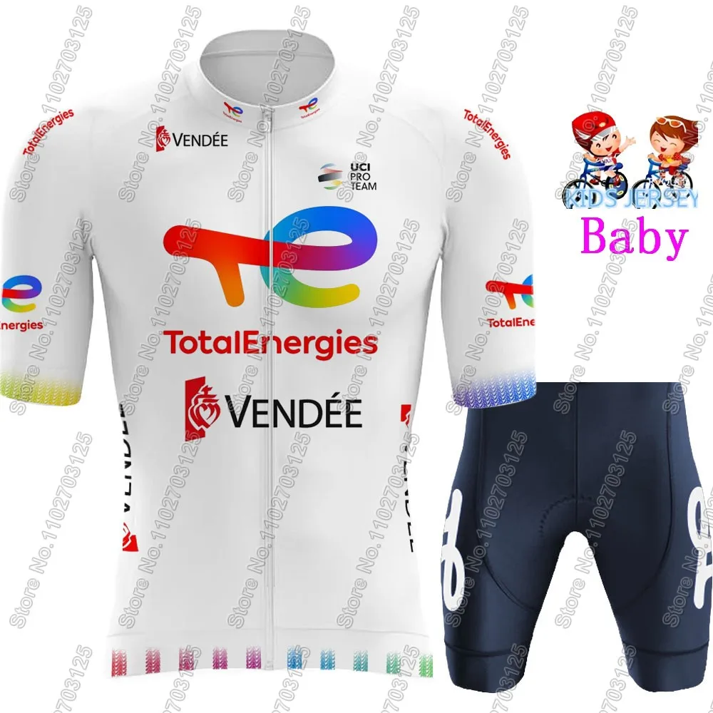 2025 Kids Total Energies Cycling Jersey Set Boys Girls France Cycling Clothing Bike Suit MTB Ropa Maillot
2025 Kids Total Energies Cycling Jersey Set Boys Girls France Cycling Clothing Bike Suit MTB Ropa Maillot