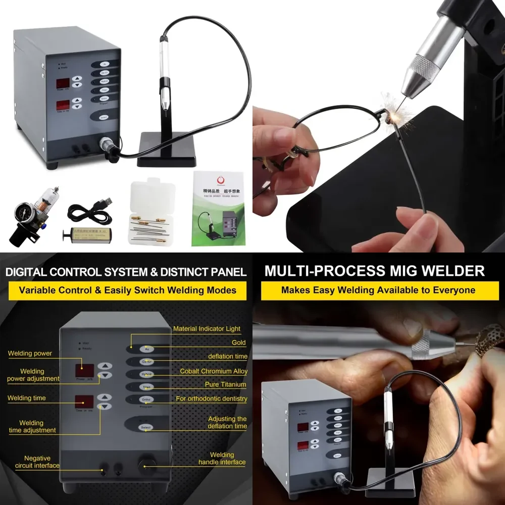 Auble Automatic Numerical Control Touch Pulse Argon Arc Spot Welder Jewelry Spot Welding Machine for Gold Silver Eyeglass
Auble Automatic Numerical Control Touch Pulse Argon Arc Spot Welder Jewelry Spot Welding Machine for Gold Silver Eyeglass
