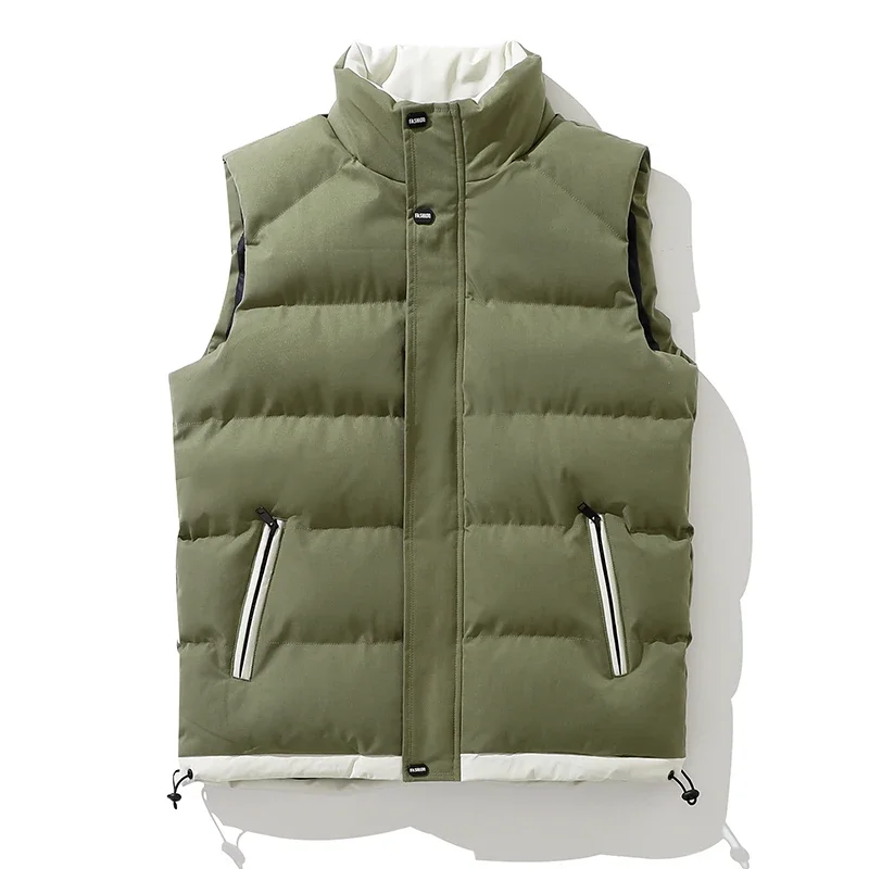Men Down Cotton Warm Thicken Jacket Sleeveless Vest Winter Jacket Casual Coat Men Waistcoat Thick Gilet Men Vest Windproof Vest
Men Down Cotton Warm Thicken Jacket Sleeveless Vest Winter Jacket Casual Coat Men Waistcoat Thick Gilet Men Vest Windproof Vest