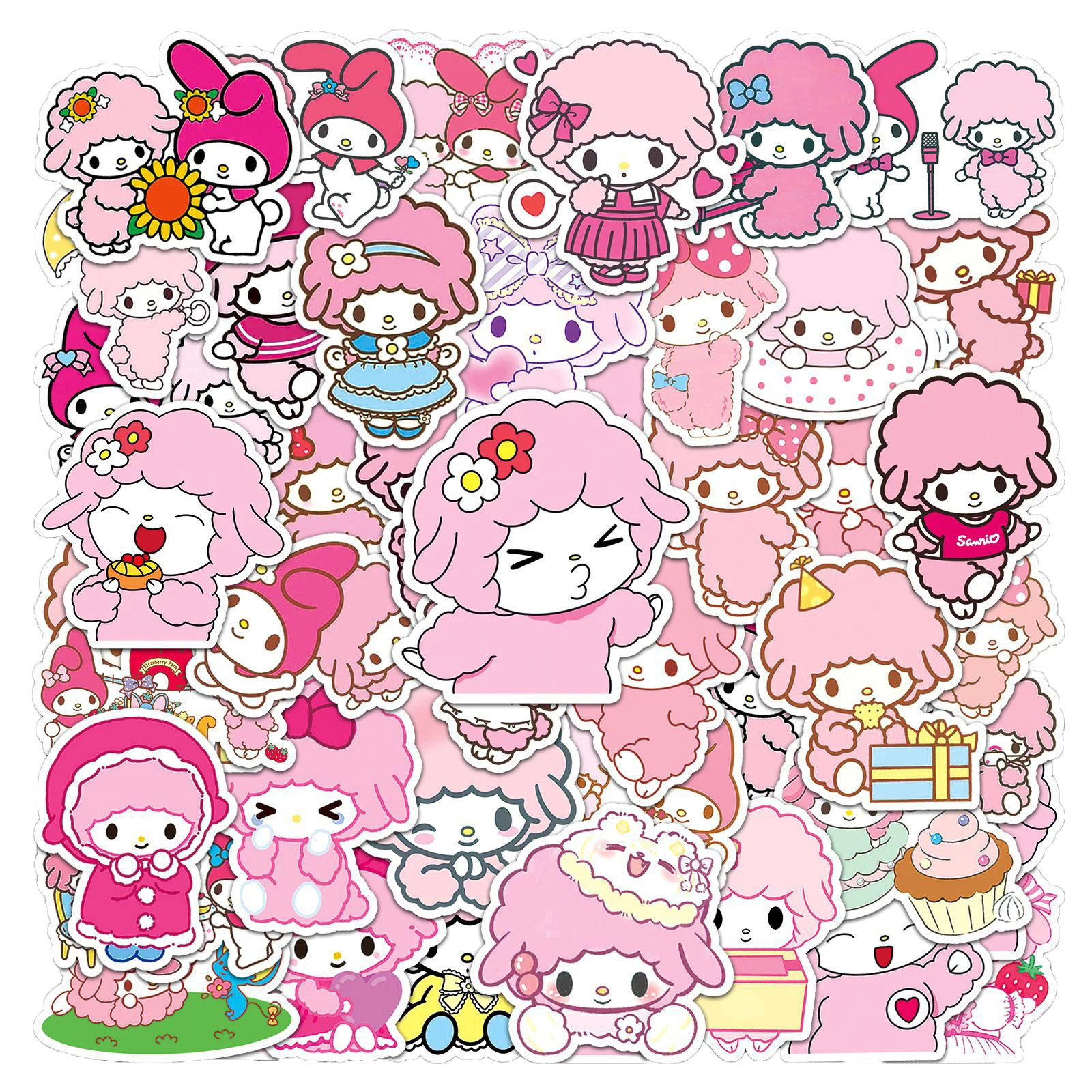 10/30/50PCS My Sweet Piano Cartoon Stickers Cute Sanrio Pink Sheep DIY Diary Guitar Bike Suitcase Waterproof Kawaii Anime Decal
10/30/50PCS My Sweet Piano Cartoon Stickers Cute Sanrio Pink Sheep DIY Diary Guitar Bike Suitcase Waterproof Kawaii Anime Decal