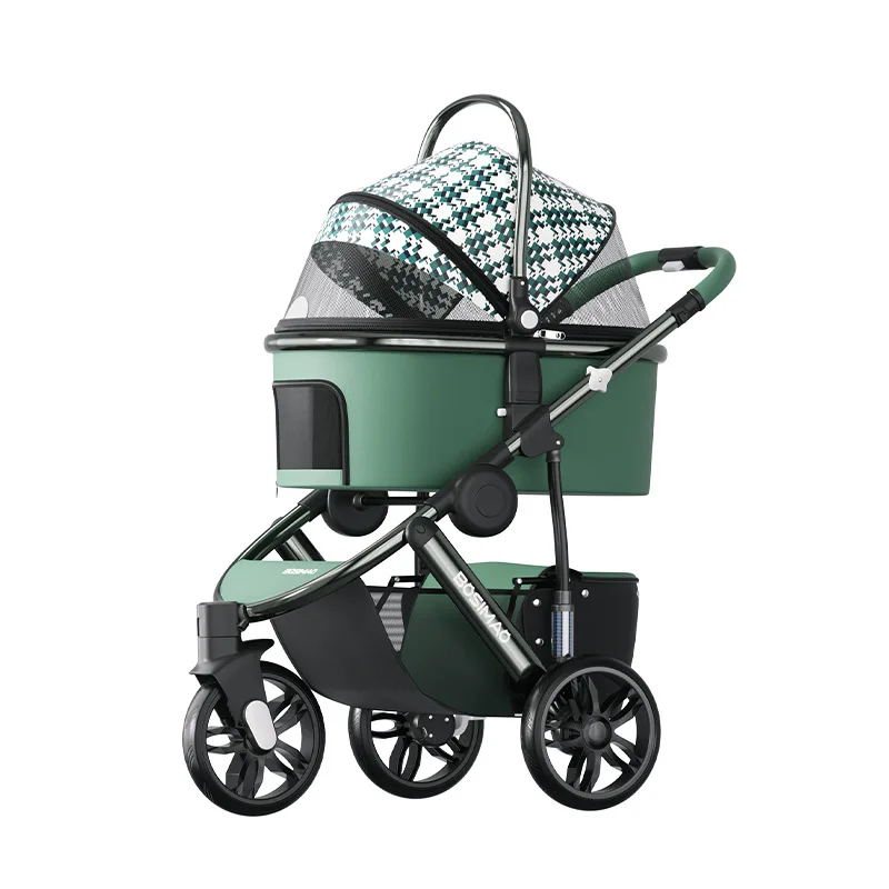 Load Bearing 30kg Pet Stroller High Landscape Dog Stroller Cat Stroller Outdoor Dog Walking Cart Folding and Stretching Handle
Load Bearing 30kg Pet Stroller High Landscape Dog Stroller Cat Stroller Outdoor Dog Walking Cart Folding and Stretching Handle