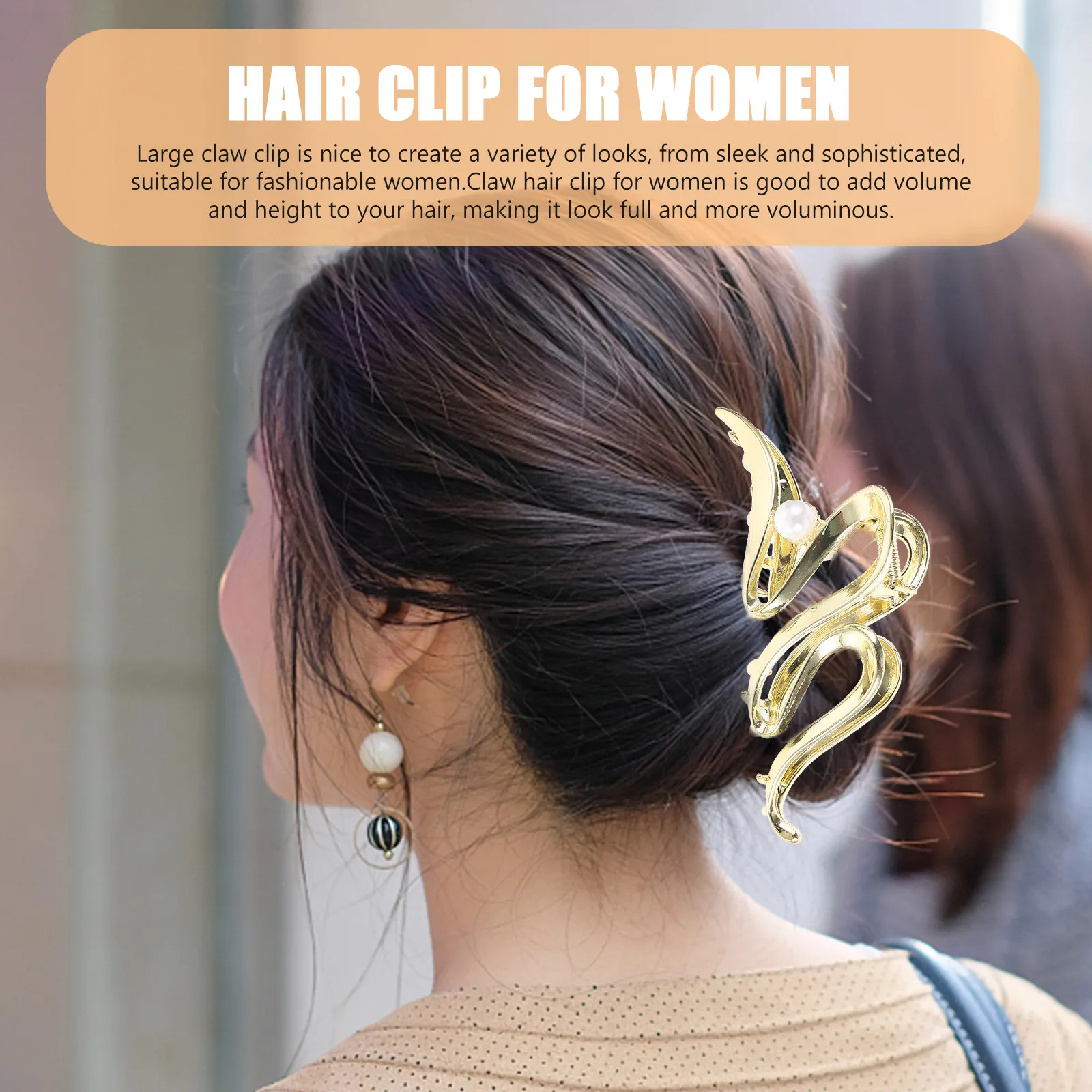 2 шт. заколки для волос в форме акулы с жемчугом для женщин, элегантные волнистые металлические зажимы-крабы, стильные аксессуары для волос, головной убор для повседневной носки и вечеринок
2 шт. заколки для волос в форме акулы с жемчугом для женщин, элегантные волнистые металлические зажимы-крабы, стильные аксессуары для волос, головной убор для повседневной носки и вечеринок