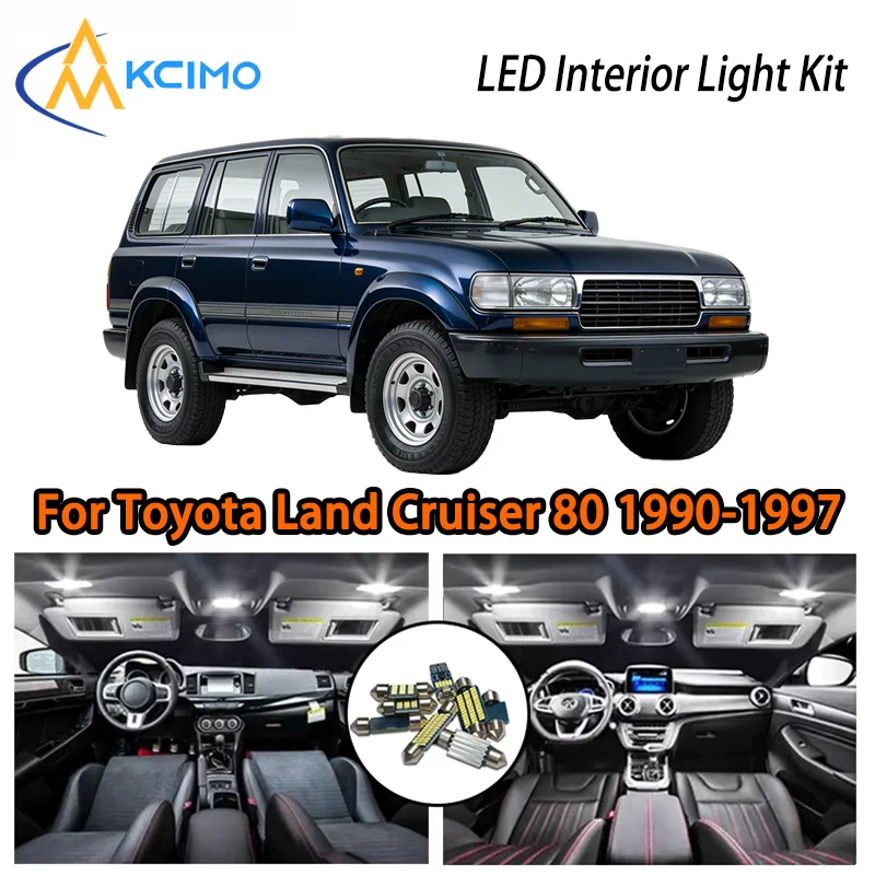 KCIMO For Toyota Land Cruiser 80 1990-1997 Premium LED Interior Kit - 2 Colors , Quick Installation, Long-Lasting
KCIMO For Toyota Land Cruiser 80 1990-1997 Premium LED Interior Kit - 2 Colors , Quick Installation, Long-Lasting