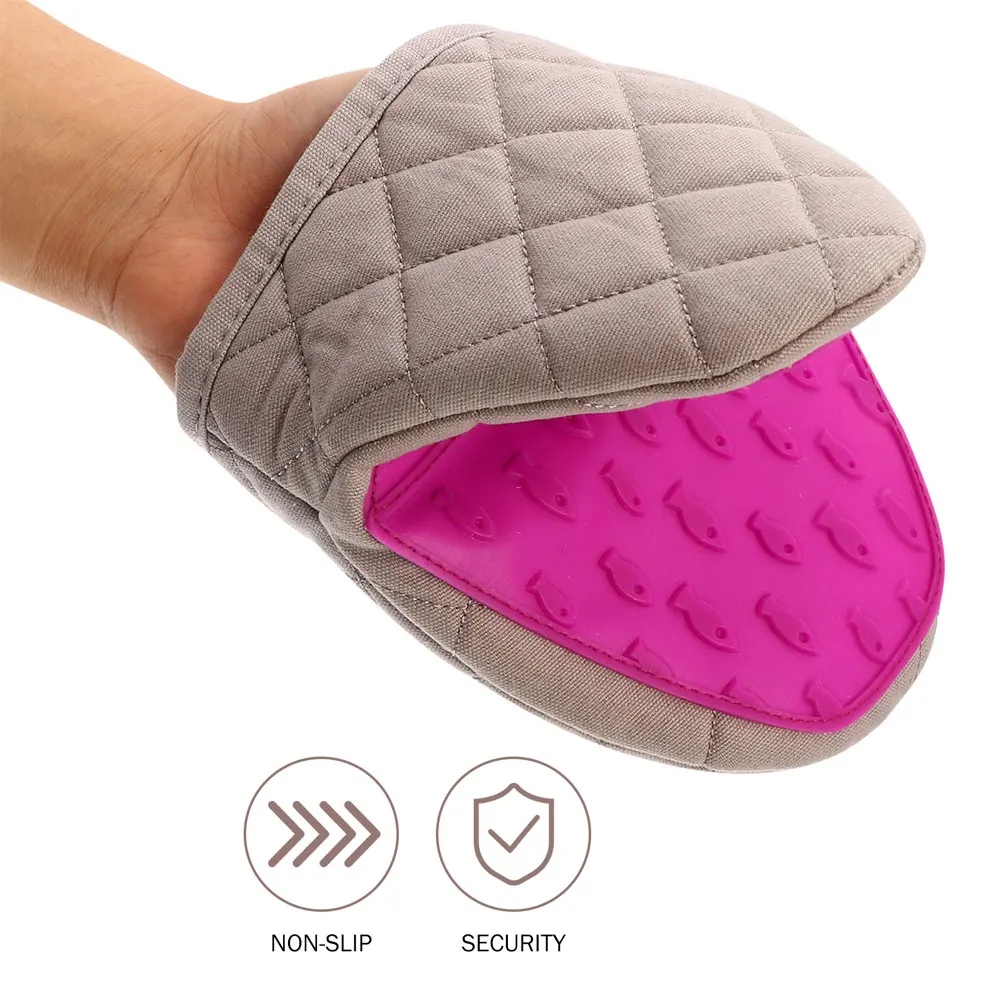 2 Pcs Insulated Gloves Oven Mittens Microwave Heat Silicone Pot Holders Mushroom Resistant Anti-scalding Kitchenware
2 Pcs Insulated Gloves Oven Mittens Microwave Heat Silicone Pot Holders Mushroom Resistant Anti-scalding Kitchenware