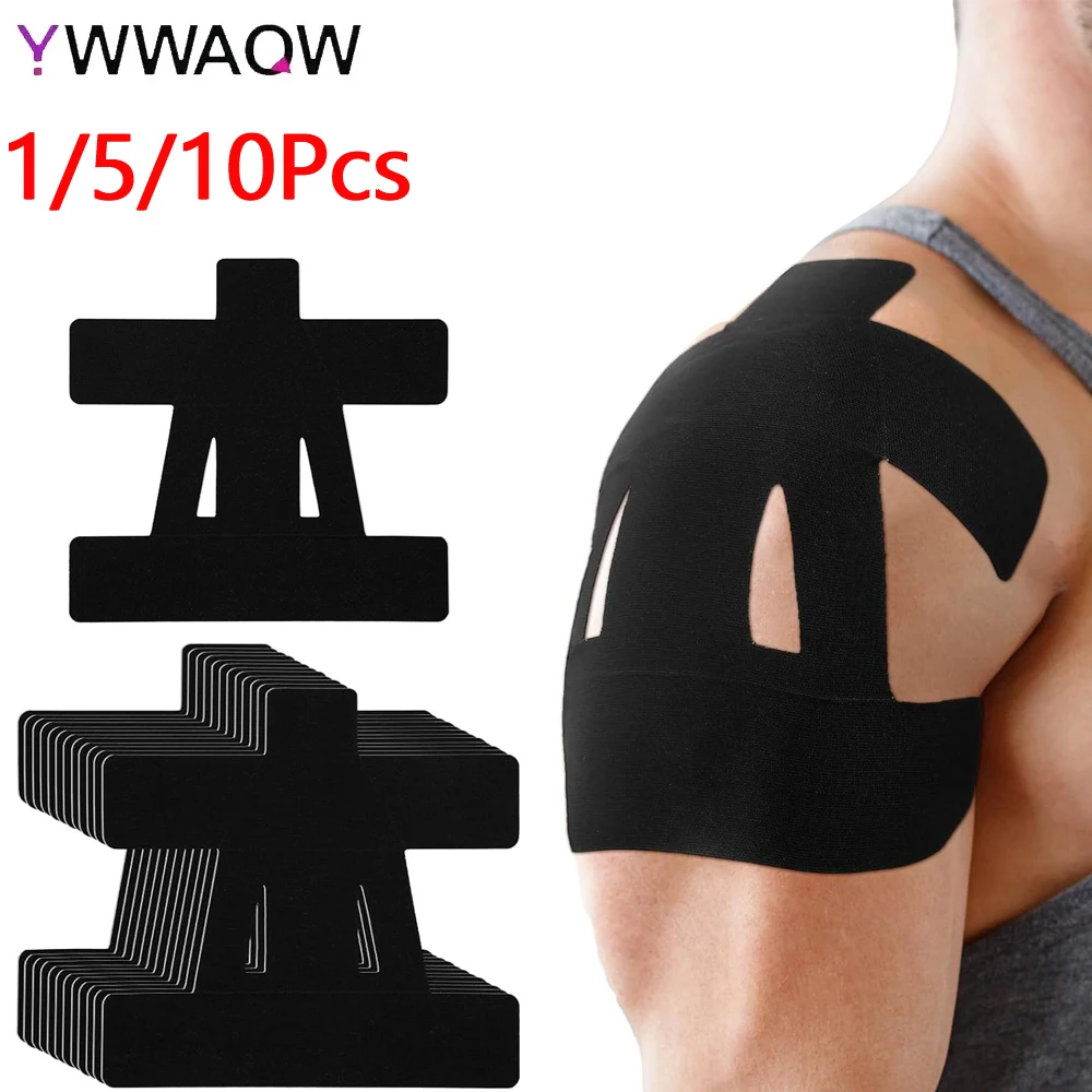 1/5/10PC Precut Kinesiology Tape for Shoulder Support & Stability,Shoulder Pain Relief Athletic Tape - Waterproof & Elastic
1/5/10PC Precut Kinesiology Tape for Shoulder Support & Stability,Shoulder Pain Relief Athletic Tape - Waterproof & Elastic