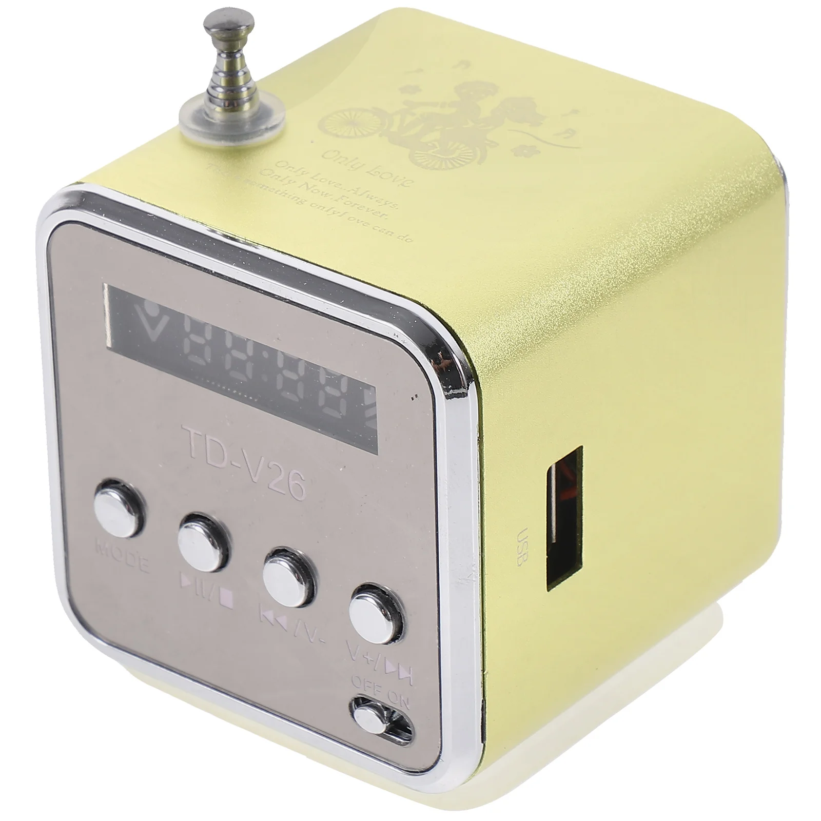 Vintage Speaker Mini Speakers Creative Radio Computer for Desktop Green Travel Mp3 Player
Vintage Speaker Mini Speakers Creative Radio Computer for Desktop Green Travel Mp3 Player