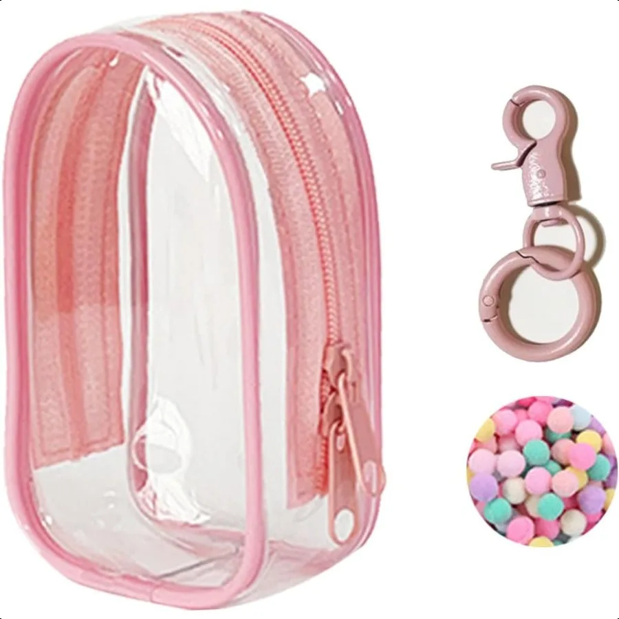 Clear Figure Display Bag with Keychain Mystery Box Mini Figures Carrying Case Bag Pouch Keychain Charms for Collectibles Baby P 
Clear Figure Display Bag with Keychain Mystery Box Mini Figures Carrying Case Bag Pouch Keychain Charms for Collectibles Baby P