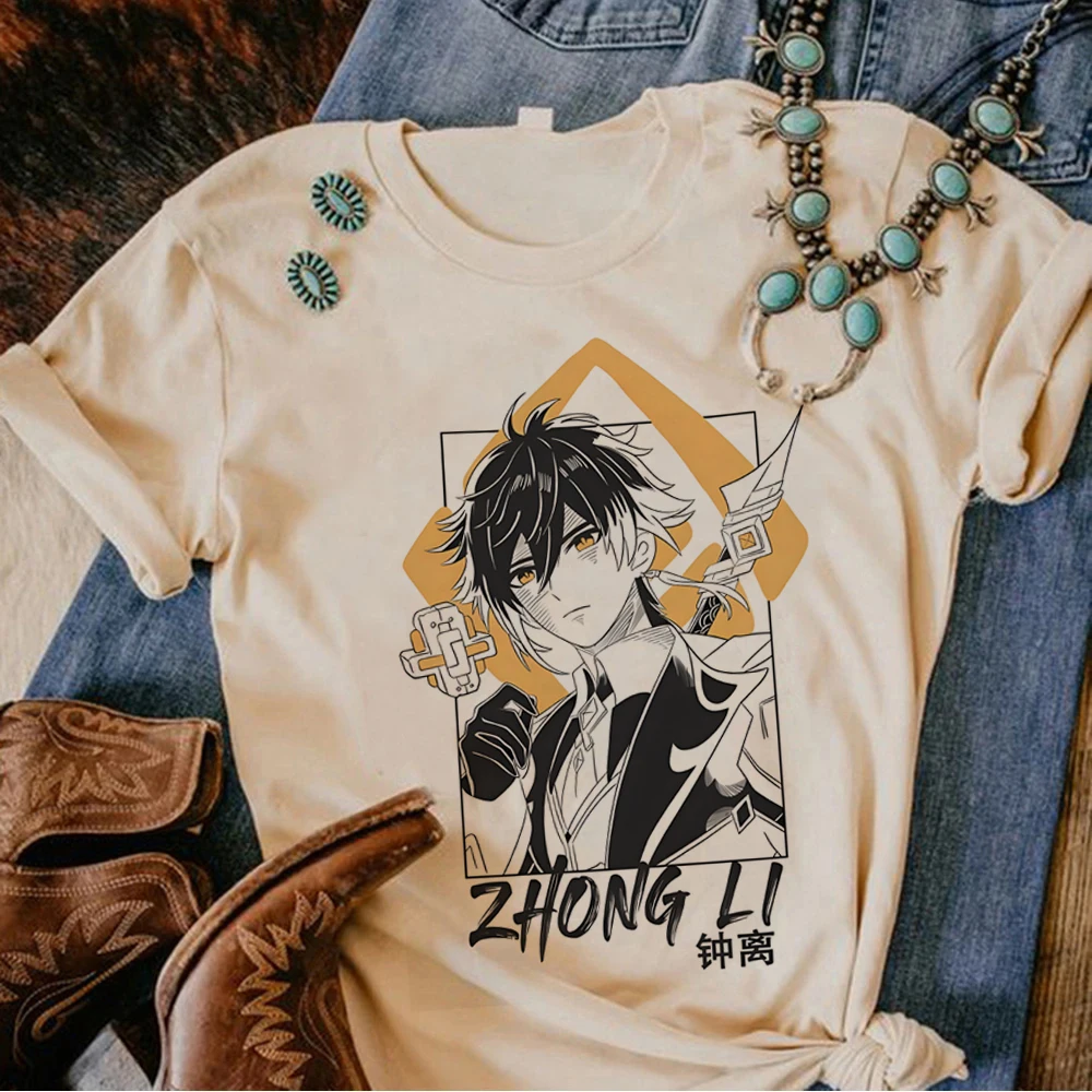 Genshin Impact t shirt women Japanese summer funny t-shirts female funny Japanese manga clothing
Genshin Impact t shirt women Japanese summer funny t-shirts female funny Japanese manga clothing