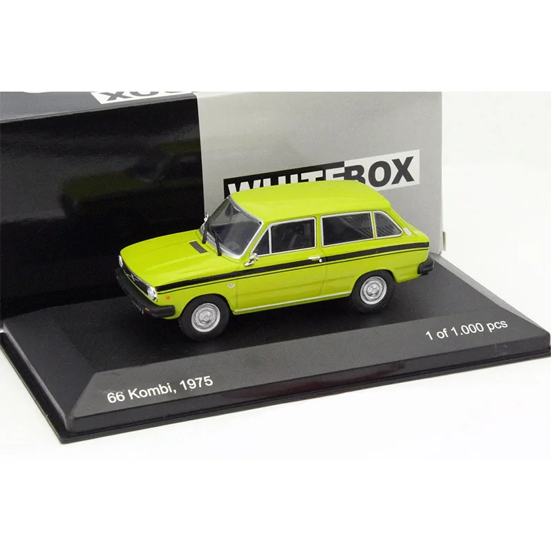 Diecast Original 1:43 Scale 66 KOMBI 1975 Simulation Alloy Car Model Static Display Collectible Toy Gift Souvenir Decoration
Diecast Original 1:43 Scale 66 KOMBI 1975 Simulation Alloy Car Model Static Display Collectible Toy Gift Souvenir Decoration