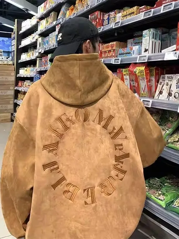 American Retro Large Size 300 Pou Suede Hoodie Men's Faion Casual Thiened Autumn Winter Coat Loose Fit Comfortable
American Retro Large Size 300 Pou Suede Hoodie Men's Faion Casual Thiened Autumn Winter Coat Loose Fit Comfortable
