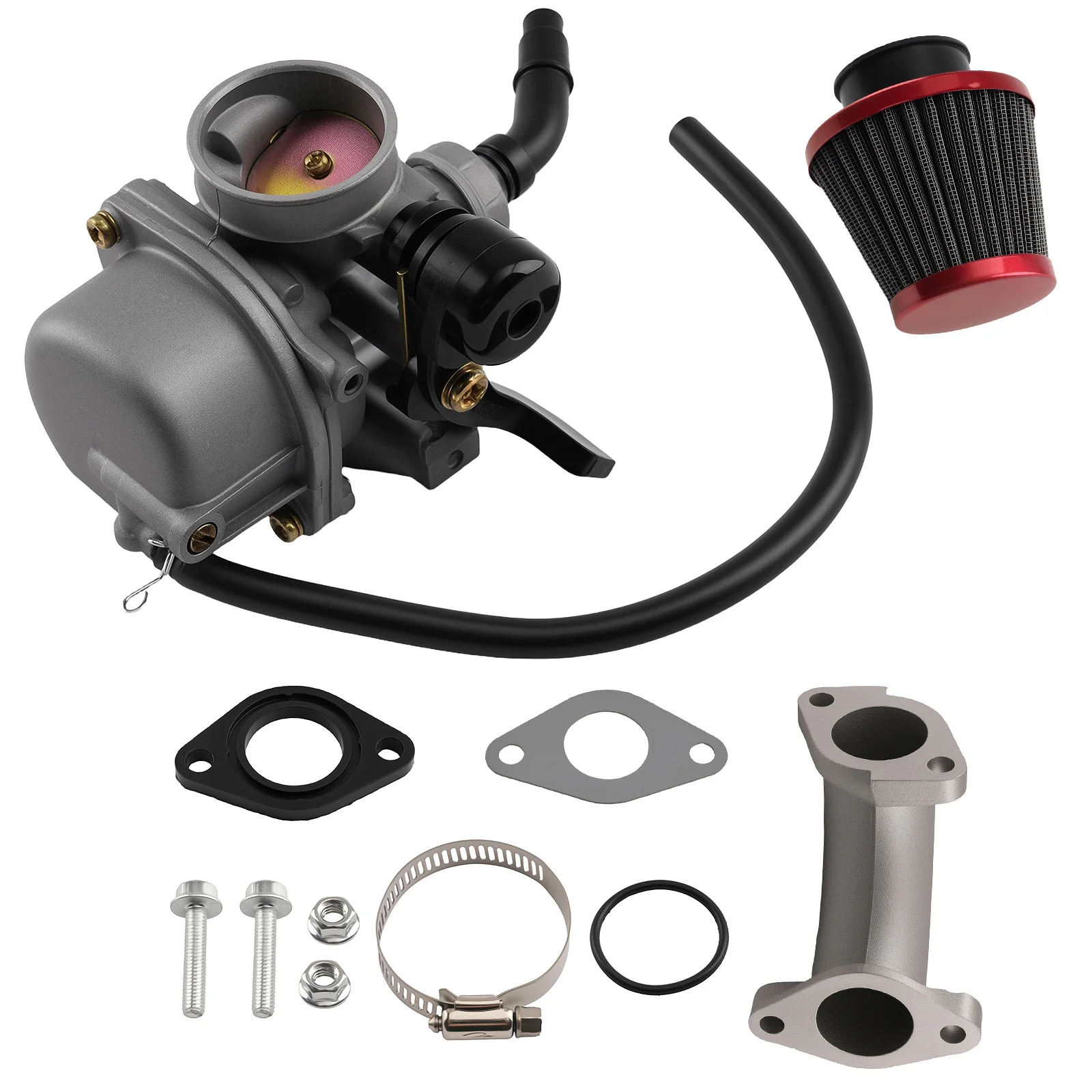 PZ22 Carb Carburetor Set for 110cc 125cc ATV Go Kart 4 Stroke Engine 22mm
PZ22 Carb Carburetor Set for 110cc 125cc ATV Go Kart 4 Stroke Engine 22mm