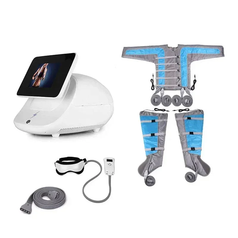 3 in 1 Inf 24 Chamber Air Pressure Massage Machine Professional Lymphatic Drainage & Pressotherapy Body Beauty Care Equipment
3 in 1 Inf 24 Chamber Air Pressure Massage Machine Professional Lymphatic Drainage & Pressotherapy Body Beauty Care Equipment