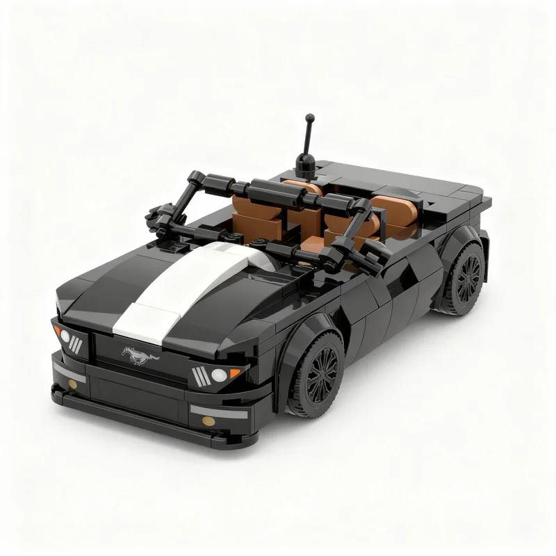 258PCS MOC City Champions Super Car Mustang Vi Speed Champion Scale Model Technology DIY Creative Assembly Bricks Display Gift
258PCS MOC City Champions Super Car Mustang Vi Speed Champion Scale Model Technology DIY Creative Assembly Bricks Display Gift