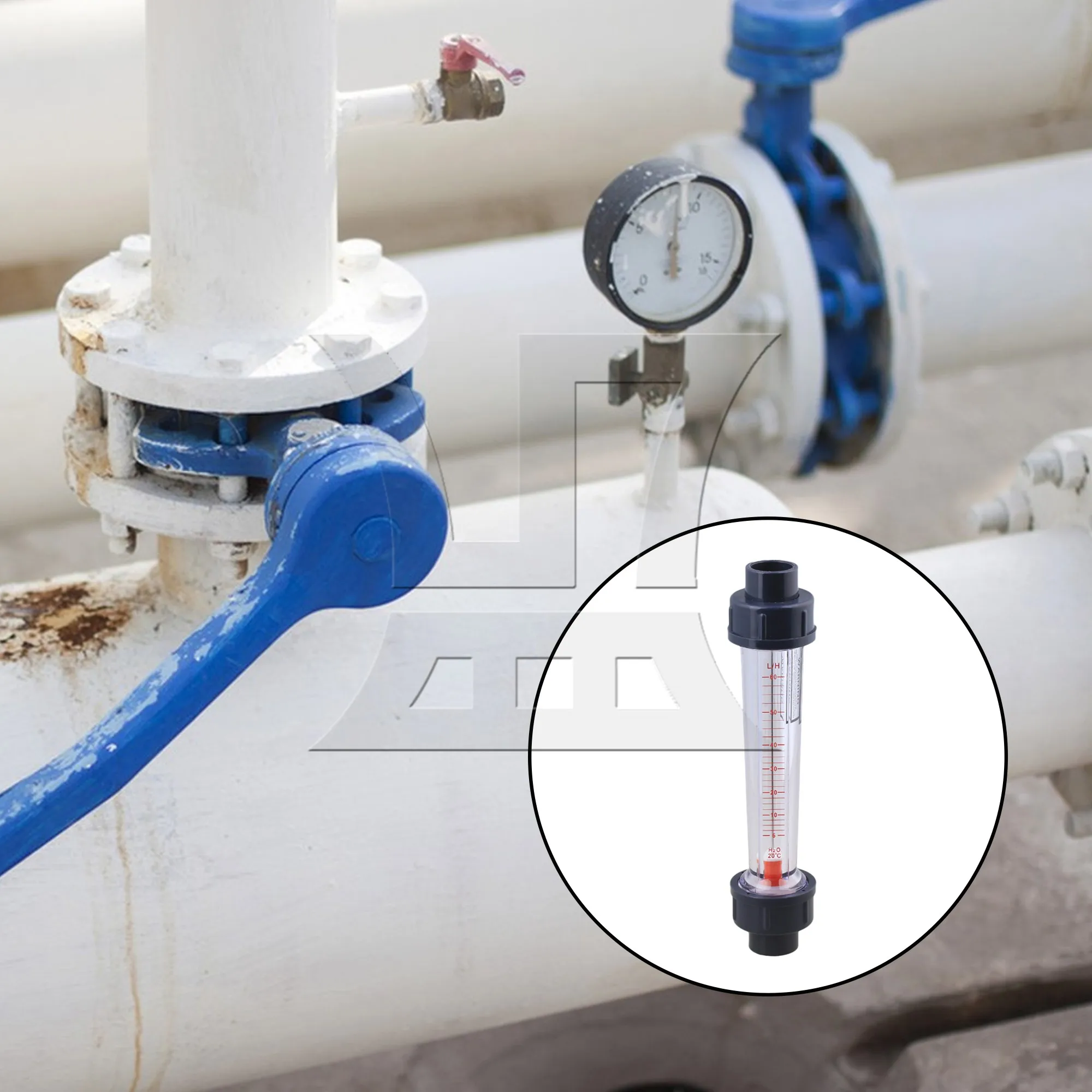 CNBTR 6-60L/H Plastic Tube Liquid Water Flow-meter LZS-15 Flow Meter 26MM Dia
CNBTR 6-60L/H Plastic Tube Liquid Water Flow-meter LZS-15 Flow Meter 26MM Dia