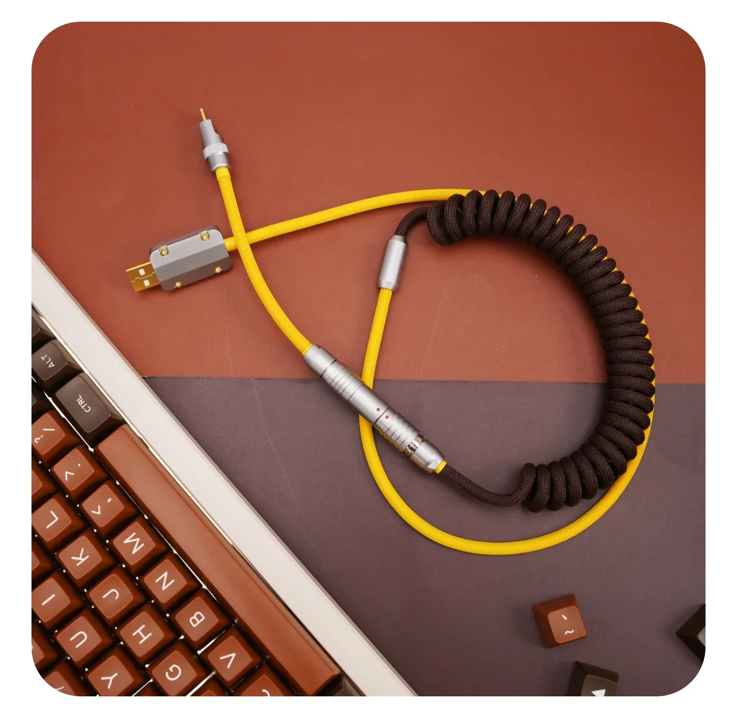 GeekCable Ручная механическая клавиатура на заказ Линия передачи данных GMK Тема SP Линия колпачков для клавиш Шоколадно-желтый
GeekCable Ручная механическая клавиатура на заказ Линия передачи данных GMK Тема SP Линия колпачков для клавиш Шоколадно-желтый