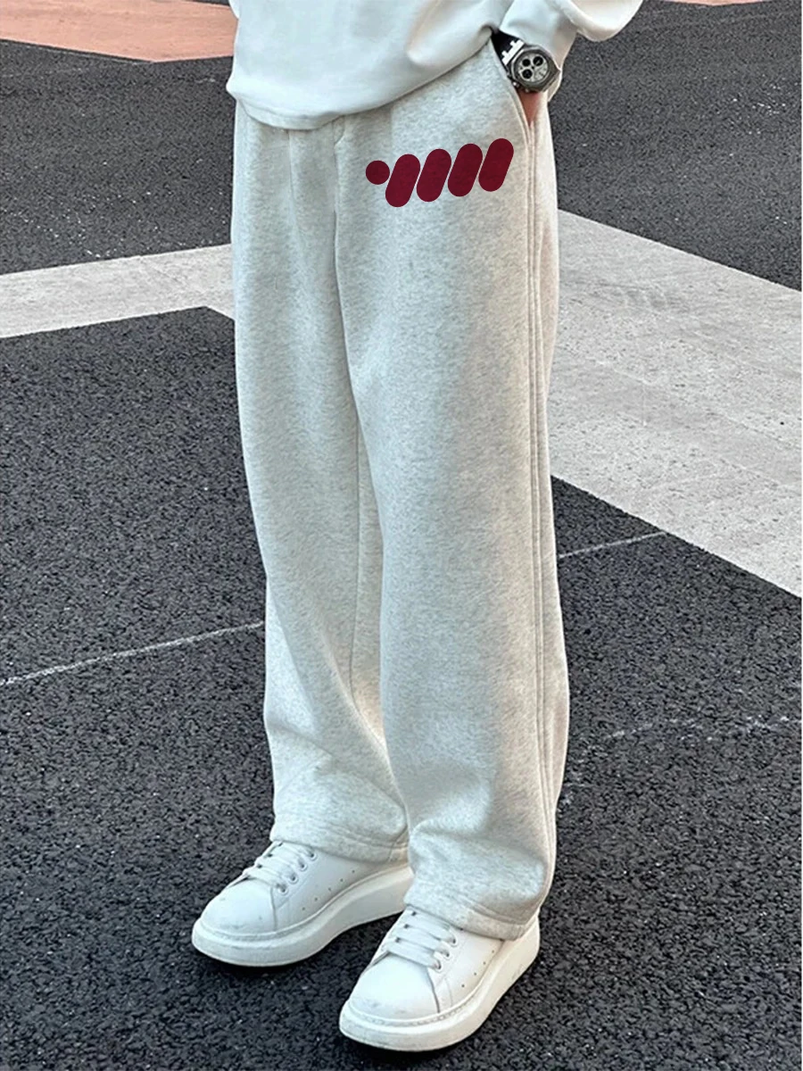 Casual Dstring Long Pants Men's Autumn Winter Drapey Lazy Sle Loose Fitn Running Straight Leg Sweatpants
Casual Dstring Long Pants Men's Autumn Winter Drapey Lazy Sle Loose Fitn Running Straight Leg Sweatpants