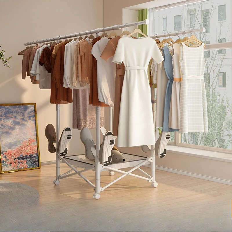 Double Rod Folding Clothes Rack Space Saving No Drill Hanging Stand for Small Home Bedroom Balcony
Double Rod Folding Clothes Rack Space Saving No Drill Hanging Stand for Small Home Bedroom Balcony