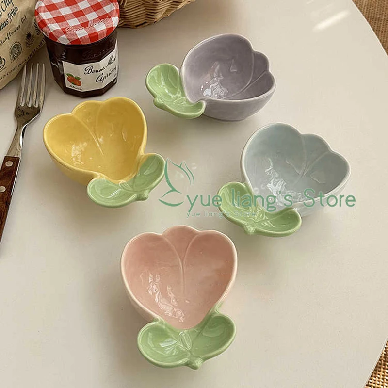 Cute Tulip Flower Shaped Ceramic Saucer Creative Underglaze Sauce Dish Exquisite Sushi Dipping Sauce Dish Kitchen Supplies
Cute Tulip Flower Shaped Ceramic Saucer Creative Underglaze Sauce Dish Exquisite Sushi Dipping Sauce Dish Kitchen Supplies