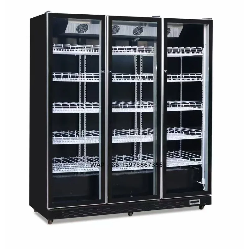 Commercial 3 Doors Black Color Cool Drink Fridge Beer Refrigerator
Commercial 3 Doors Black Color Cool Drink Fridge Beer Refrigerator