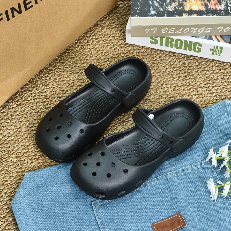 Women Summer New Ballet Hole Shoes Popular Cute Breathable Women Beach Shoes Simple Casual Korean Outdoor Daily Slippers
Women Summer New Ballet Hole Shoes Popular Cute Breathable Women Beach Shoes Simple Casual Korean Outdoor Daily Slippers
