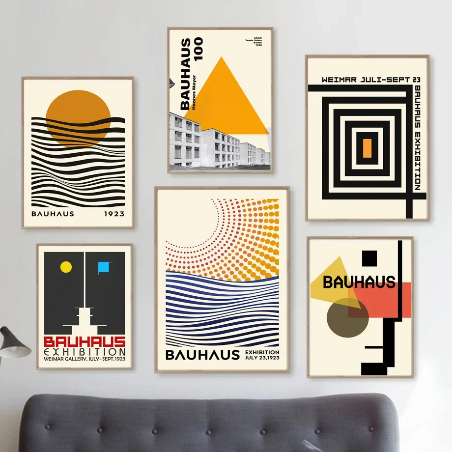 Bauhaus Architecture Geometric Stripes Modern Abstract Wall Art Canvas Painting Poster And Print Pictures For Linving Room Decor
Bauhaus Architecture Geometric Stripes Modern Abstract Wall Art Canvas Painting Poster And Print Pictures For Linving Room Decor