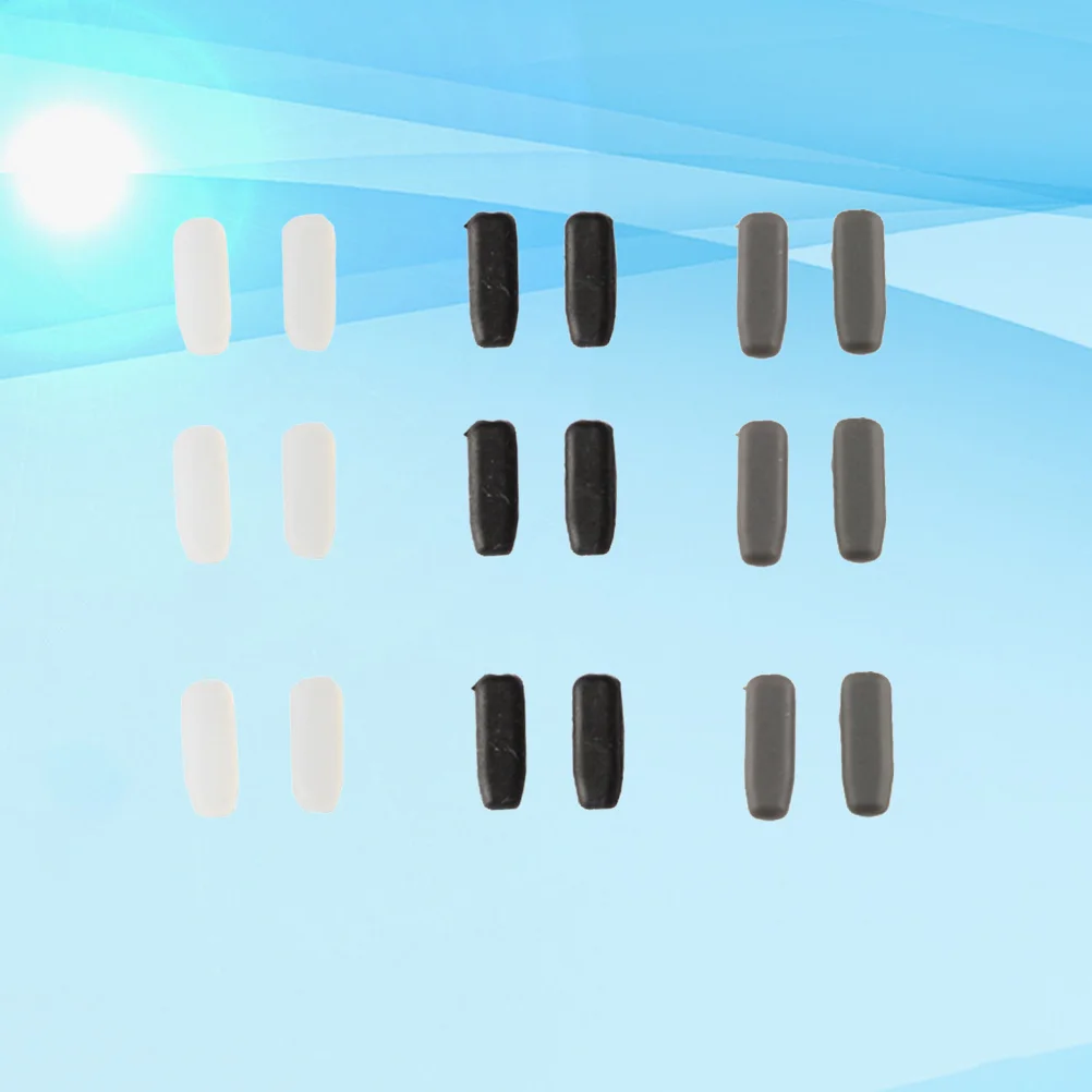 9Pairs Silicone Nose Pads for Glasses Self-Adhesive Anti-Slip Height Boost Eyeglasses Accessories Practical Pads Black White 
9Pairs Silicone Nose Pads for Glasses Self-Adhesive Anti-Slip Height Boost Eyeglasses Accessories Practical Pads Black White