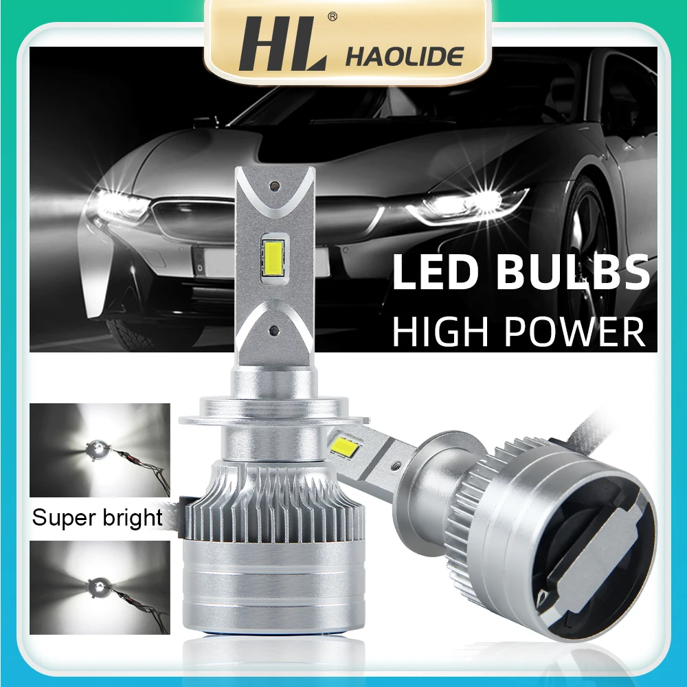 HAOLIDE H4 H7 Mini Led Car Headlight Bulbs 6500K Super Bright H1 H11 9005 HB3 9006 HB4 White Turbo Lamp Car Auto Fog Light Bulb
HAOLIDE H4 H7 Mini Led Car Headlight Bulbs 6500K Super Bright H1 H11 9005 HB3 9006 HB4 White Turbo Lamp Car Auto Fog Light Bulb