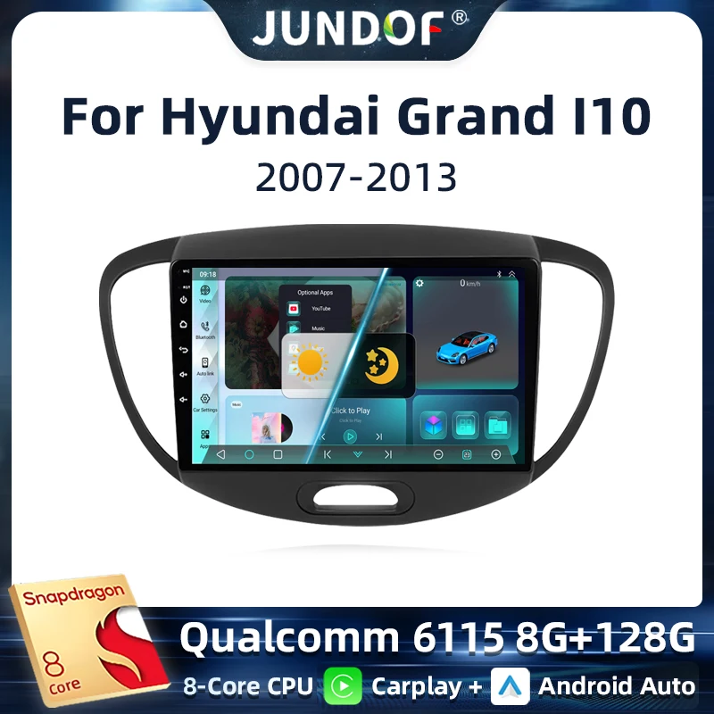 2 Din Car Radio For Hyundai i10 2007 2008 2009 2010-2013 Stereo Multimedia Player Android 13 4G GPS Navigation 2din Carplay
2 Din Car Radio For Hyundai i10 2007 2008 2009 2010-2013 Stereo Multimedia Player Android 13 4G GPS Navigation 2din Carplay