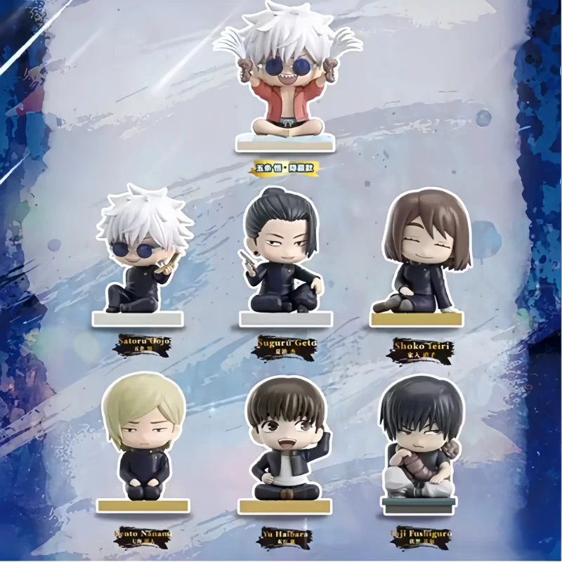 Authentic Jjk Cute Sitting Series Blind Box Fashion Backpack Pendant Anime Periphery Desktop Ornament Holiday Surprise Gift Toys
Authentic Jjk Cute Sitting Series Blind Box Fashion Backpack Pendant Anime Periphery Desktop Ornament Holiday Surprise Gift Toys