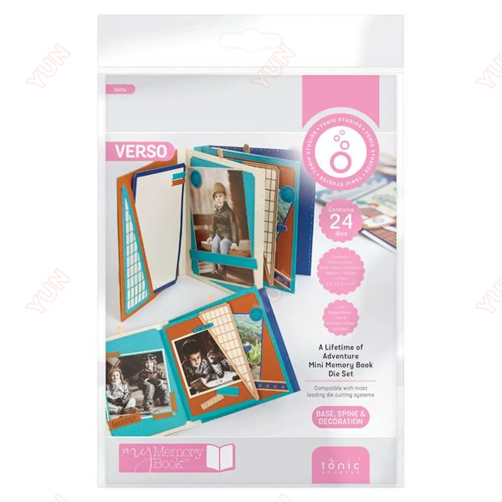 A Lifetime of Adventure Mini Memory Book Die Set Metal Cutting Die DIY Scrapbooking Paper Making Cuts Crafts Template Handmade
A Lifetime of Adventure Mini Memory Book Die Set Metal Cutting Die DIY Scrapbooking Paper Making Cuts Crafts Template Handmade