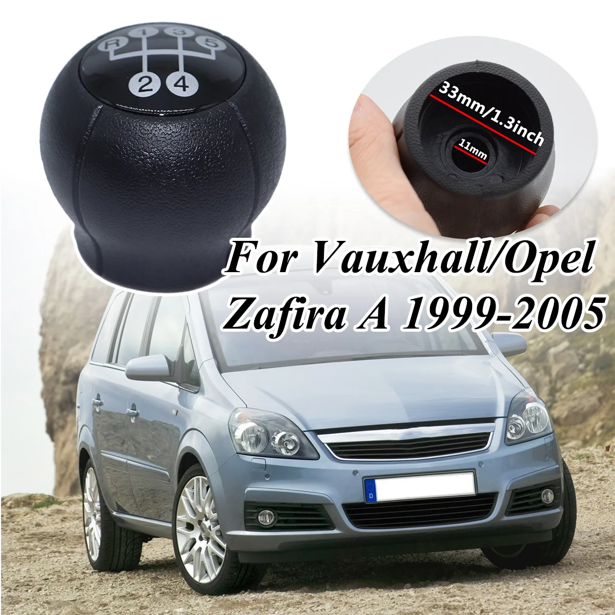 Gear Shift Knob For Vauxhall Opel Zafira A 5Speed +R Manual Gearstick Lever Pen Handball Replacement Car Parts 1999 2001 - 2005
Gear Shift Knob For Vauxhall Opel Zafira A 5Speed +R Manual Gearstick Lever Pen Handball Replacement Car Parts 1999 2001 - 2005