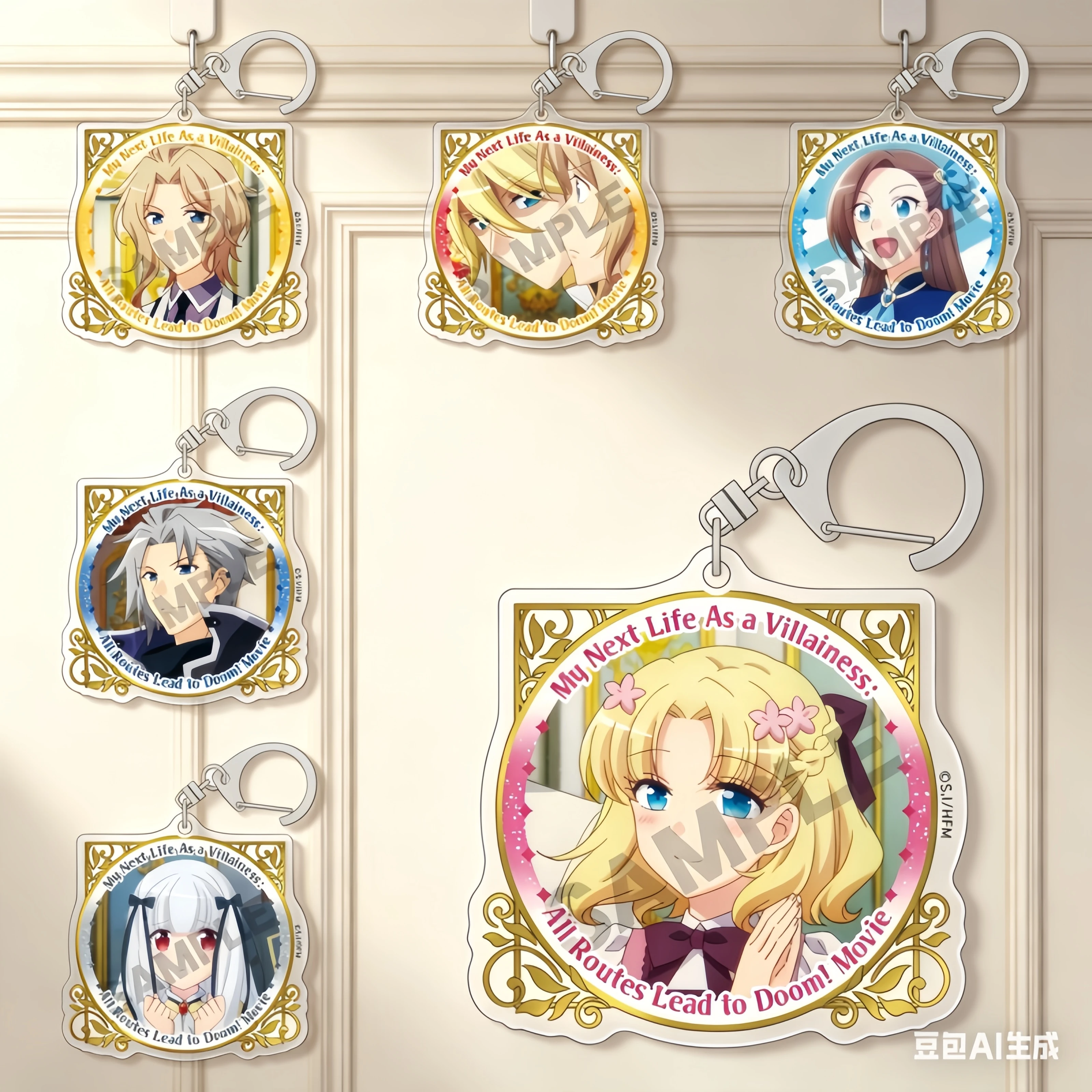 My Next Life as a Villainess: All Routes Lead to Doom! Acrylic Keychain Bag pendant Cosplay Gift 6CM Stand Figure Wholesale
My Next Life as a Villainess: All Routes Lead to Doom! Acrylic Keychain Bag pendant Cosplay Gift 6CM Stand Figure Wholesale