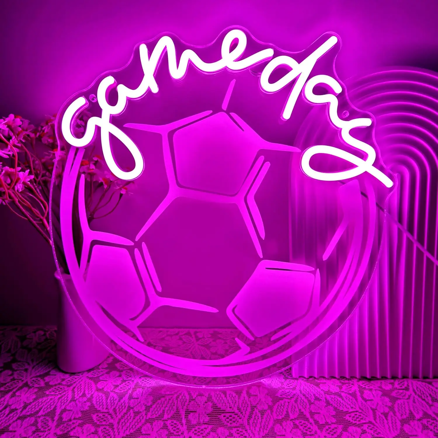 Football Neon Sign USB Powered LED Light for Sport Club Gaming Room Bedroom Decoration Fans Birthday Gift Art Wall Light
Football Neon Sign USB Powered LED Light for Sport Club Gaming Room Bedroom Decoration Fans Birthday Gift Art Wall Light