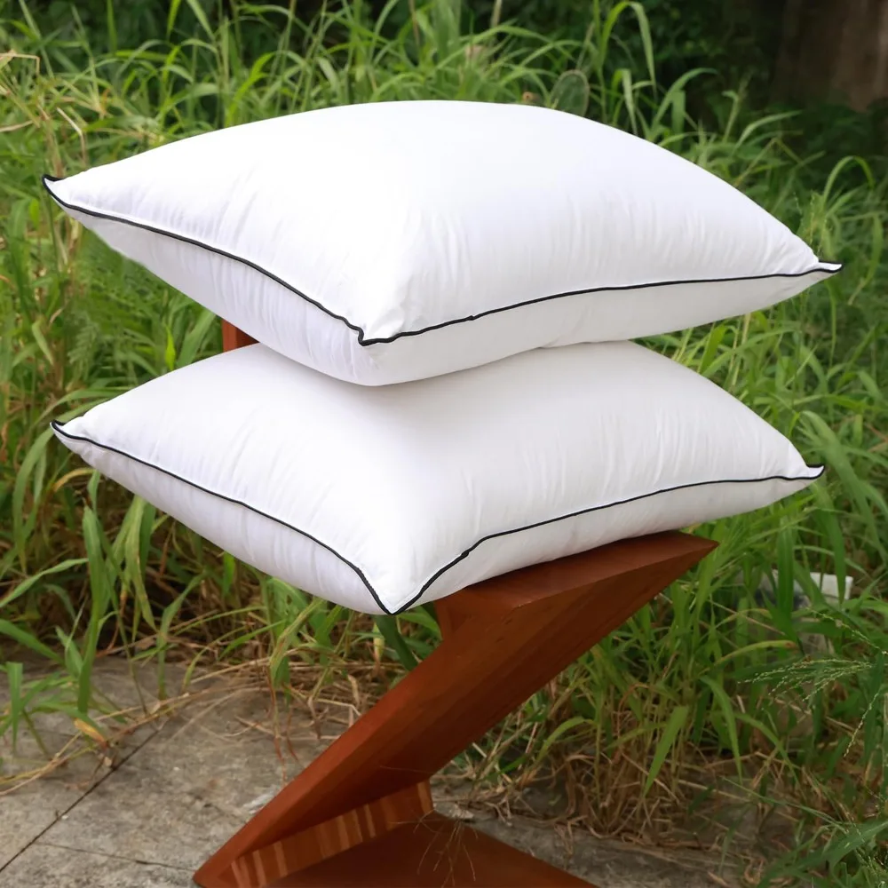 Luxury Down Pillow - Ultra-Soft, Premium Bed Pillows for Superior Comfort and Support While Sleeping, Standard Size, 2 Pack
Luxury Down Pillow - Ultra-Soft, Premium Bed Pillows for Superior Comfort and Support While Sleeping, Standard Size, 2 Pack