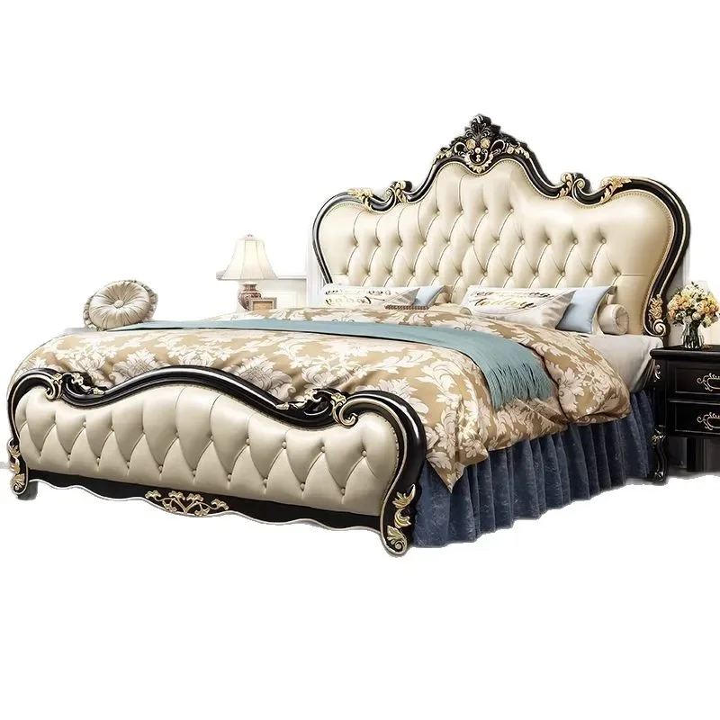 Современная модная кровать в ретро-стиле из массива дерева, двуспальная кровать в стиле принцессы для главной спальни, антикварный стиль, легкая роскошь, высококачественная кровать для свадебной церемонии.
Современная модная кровать в ретро-стиле из массива дерева, двуспальная кровать в стиле принцессы для главной спальни, антикварный стиль, легкая роскошь, высококачественная кровать для свадебной церемонии.