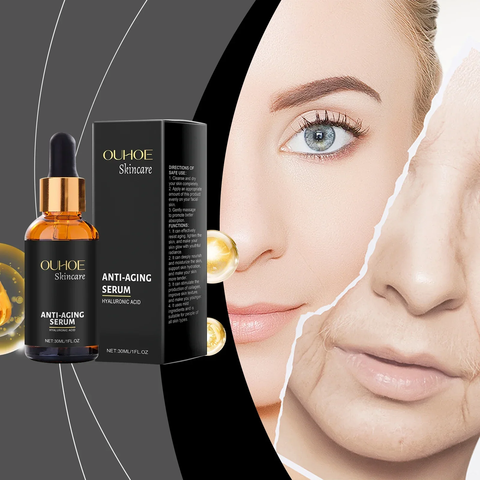 Facial moisturizing essence Gently care for facial skin rejuvenation skin youthful vitality moisturizing essence
Facial moisturizing essence Gently care for facial skin rejuvenation skin youthful vitality moisturizing essence