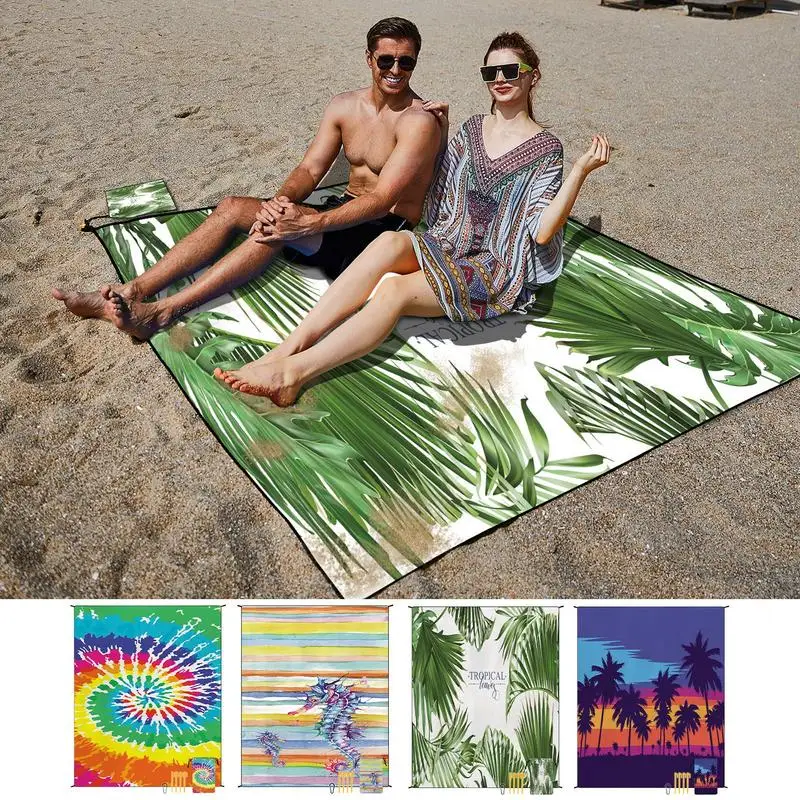 Outdoor Picnic Mat 86.61x70.87 Inches Waterproof Picnic Mat Windproof Floor Rug Lightweight Camping Pad With 4 Corner Pockets
Outdoor Picnic Mat 86.61x70.87 Inches Waterproof Picnic Mat Windproof Floor Rug Lightweight Camping Pad With 4 Corner Pockets