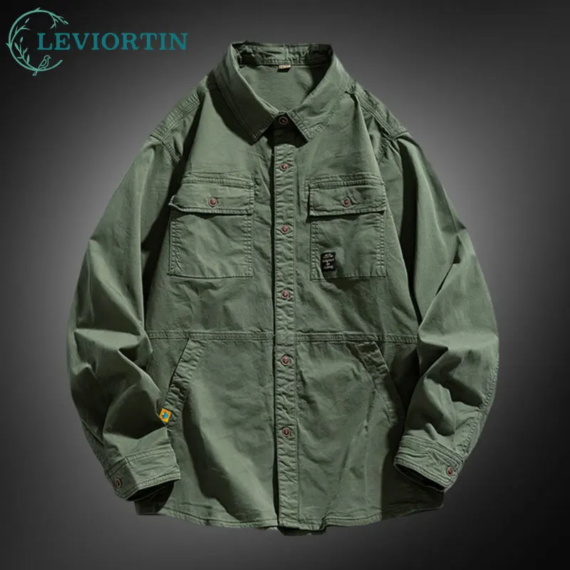 Men's Multi-Pocket Loose Shirt - Casual Workwear Long Sleeve Dress Shirts Trendy Versatile Button-Down Outerwear Shirts Jacket
Men's Multi-Pocket Loose Shirt - Casual Workwear Long Sleeve Dress Shirts Trendy Versatile Button-Down Outerwear Shirts Jacket