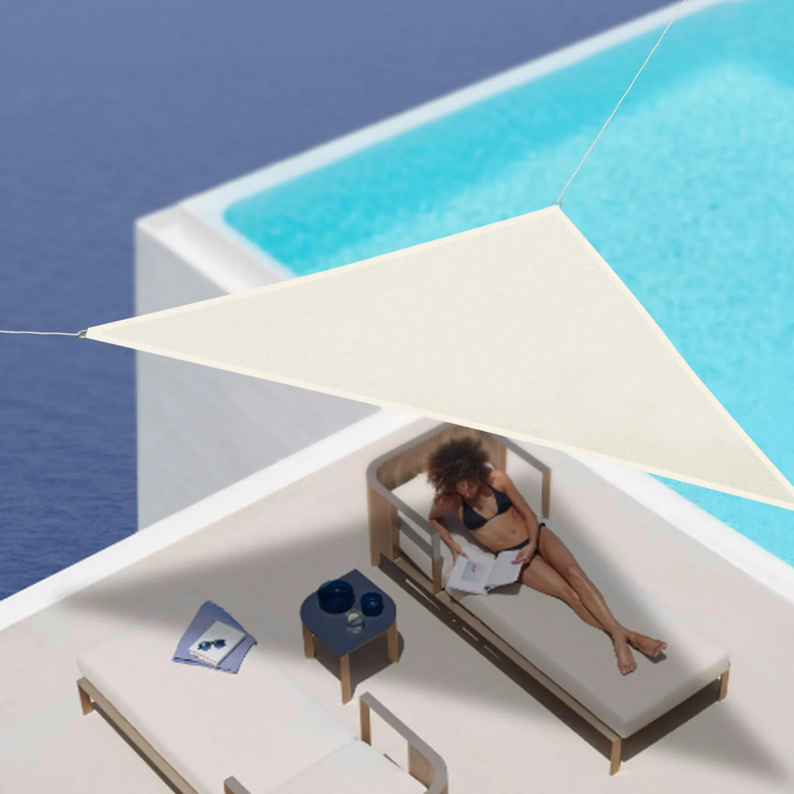 Waterproof Sun Shade Sail Triangular Sun Shade Sail Outdoor Garden 6 56ft
Waterproof Sun Shade Sail Triangular Sun Shade Sail Outdoor Garden 6 56ft