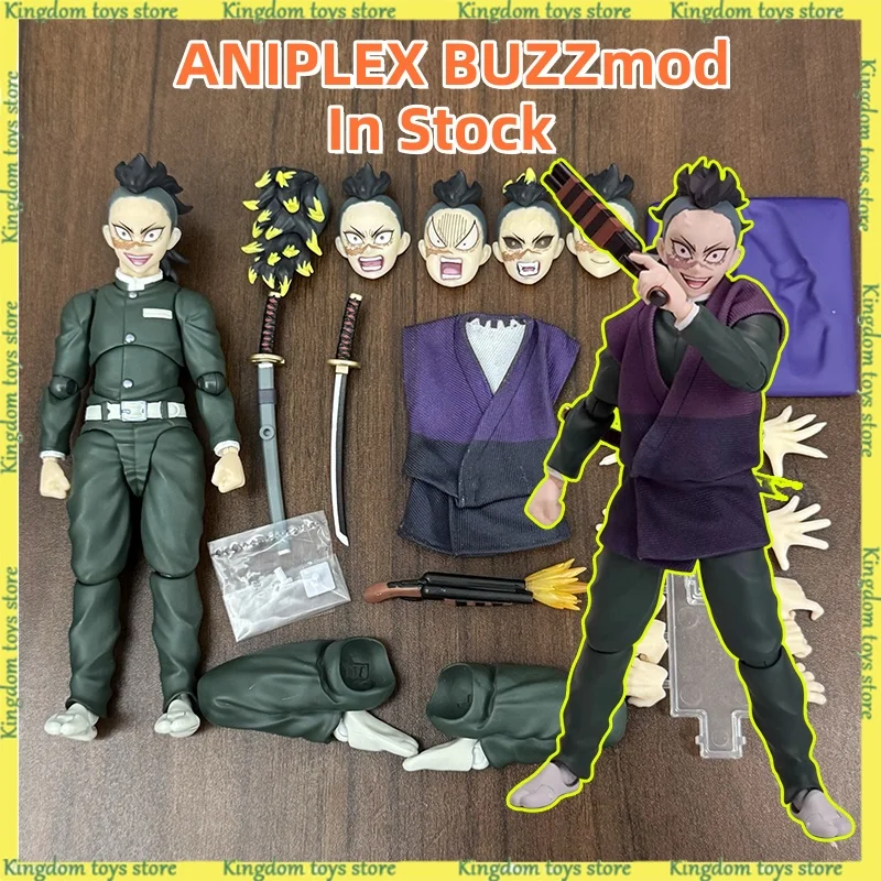 In Stock HOT-ANIPLEX BUZZmod Demon Slayer Anime figures Shinazugawa Genya Action Figure Figurine Collection Model Toys Gifts
In Stock HOT-ANIPLEX BUZZmod Demon Slayer Anime figures Shinazugawa Genya Action Figure Figurine Collection Model Toys Gifts