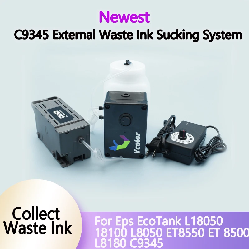 C9345 Resetter With Ink Feeding Kit Collect Waste Ink DTF Convert Kit For Epson EcoTank L18050 L8050 L8180 ET8550
C9345 Resetter With Ink Feeding Kit Collect Waste Ink DTF Convert Kit For Epson EcoTank L18050 L8050 L8180 ET8550