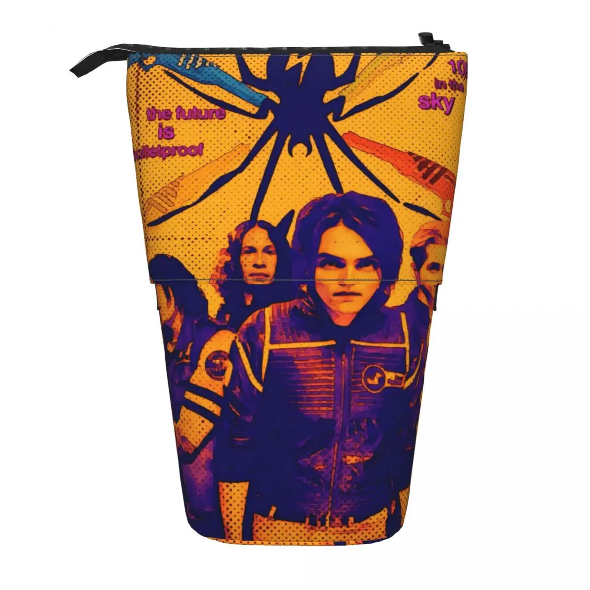 C-Chemicals Romances Kawaii Pencil Cases Big Capacity Rock Band Three Cheers Sweet Revenge Pencil Bag Pouch Students Stationery
C-Chemicals Romances Kawaii Pencil Cases Big Capacity Rock Band Three Cheers Sweet Revenge Pencil Bag Pouch Students Stationery