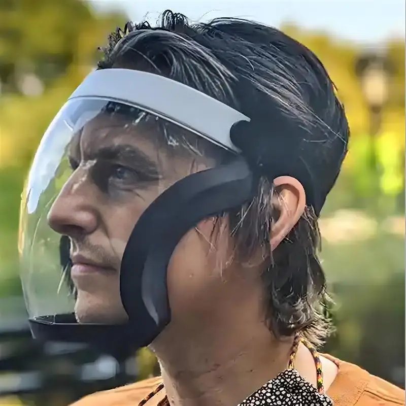 Multipurpose Face Shield Anti-fog Anti-splash with Adjustable Headband Suitable for Various Environments
Multipurpose Face Shield Anti-fog Anti-splash with Adjustable Headband Suitable for Various Environments